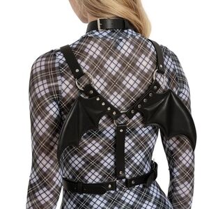 Black Bat Wing Harness